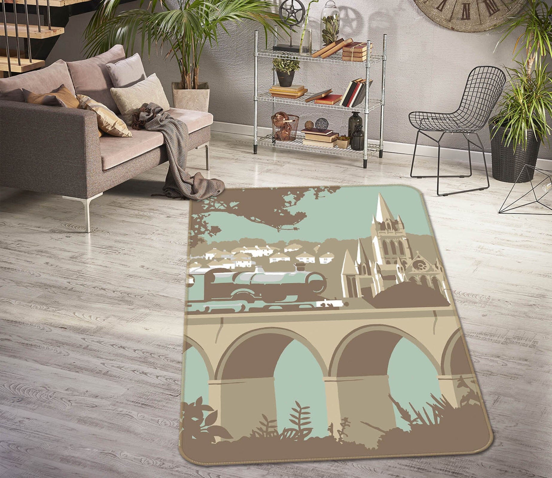 3D Truro 1161 Steve Read Rug Non Slip Rug Mat Mat AJ Creativity Home 