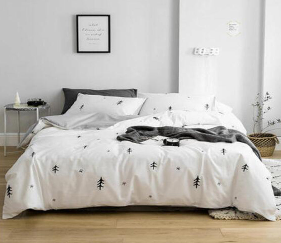 3D Pine Tree Pattern 20260 Bed Pillowcases Quilt