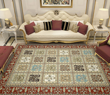 3D Color Pattern WG297 Non Slip Rug Mat Mat AJ Creativity Home 