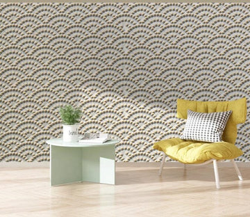 3D Fan Pattern 3059 Wall Murals Wallpaper AJ Wallpaper 2 