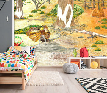 3D Forest Animals 1409 Michael Sewell Wall Mural Wall Murals Wallpaper AJ Wallpaper 2 