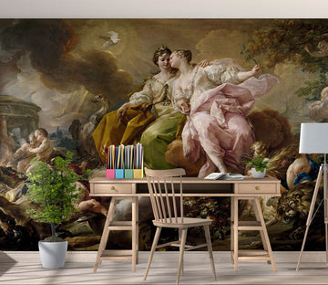3D Oil Painting Religion 1111 Wall Murals