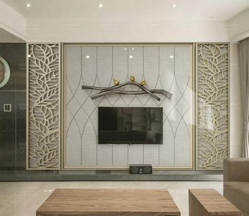 3D Minimalist Branches WC160 Wall Murals Wallpaper AJ Wallpaper 2 