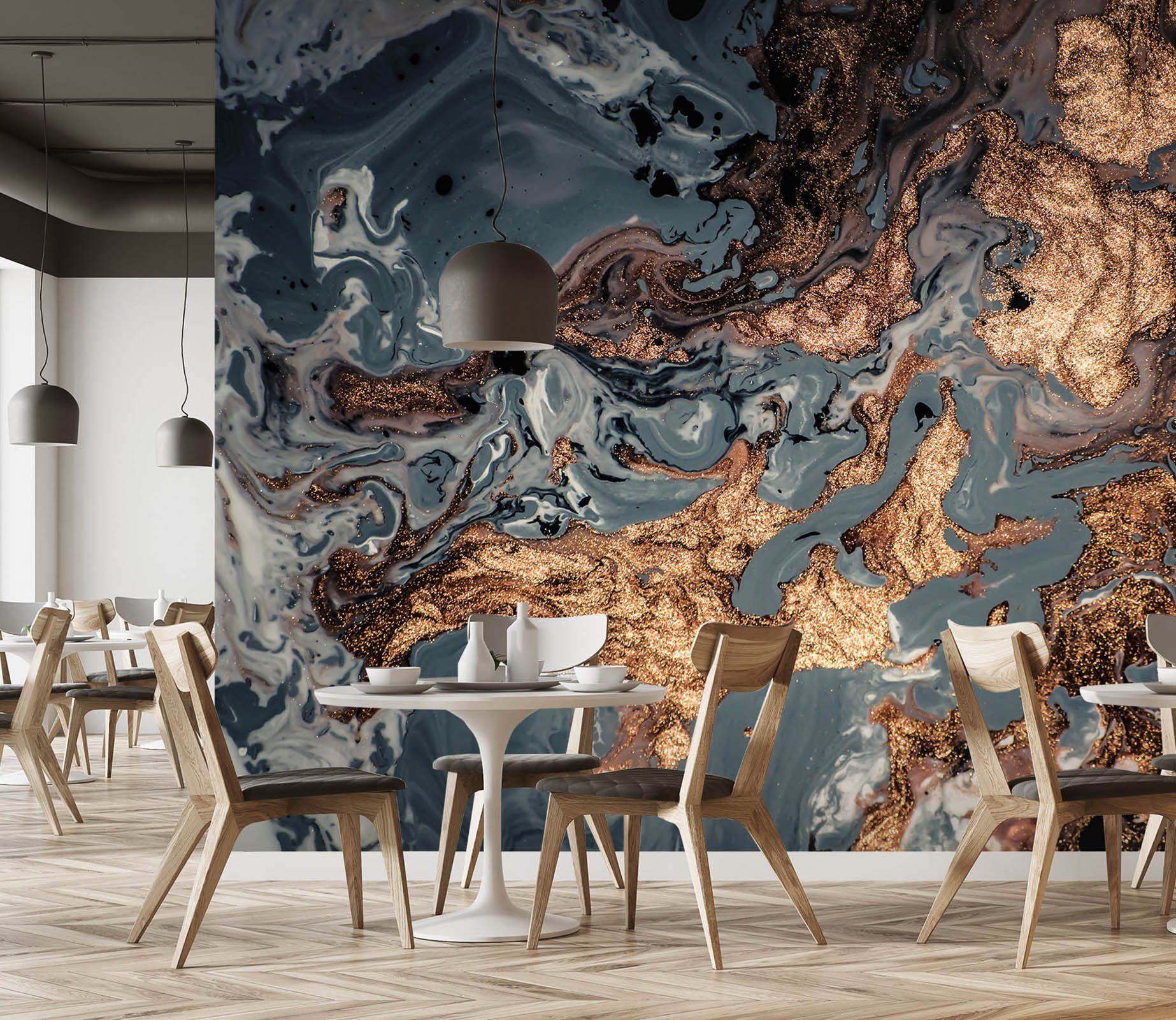 3D Mixed Pigment 056 Marble Tile Texture Wallpaper AJ Wallpaper 2 