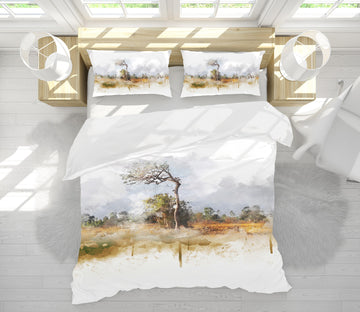 3D Tree Water Surface 12037 Bed Pillowcases Quilt