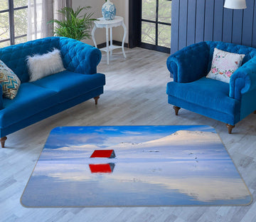 3D Snow Hut 1146 Marco Carmassi Rug Non Slip Rug Mat Mat AJ Creativity Home 