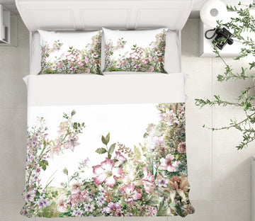 3D Flower Bush 15058 Bed Pillowcases Quilt