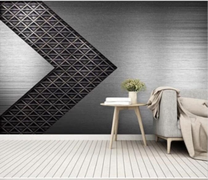 3D Simple Black 2560 Wall Murals Wallpaper AJ Wallpaper 2 