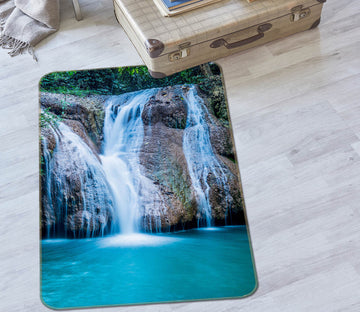3D Waterfall Lake Water 26015 Non Slip Rug Mat