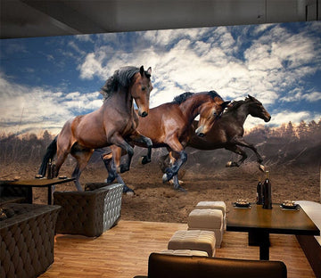 3D Prairie Horse 1065 Wall Murals Wallpaper AJ Wallpaper 2 