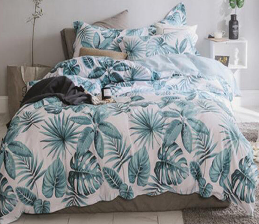 3D Various Leaves 13165 Bed Pillowcases Quilt