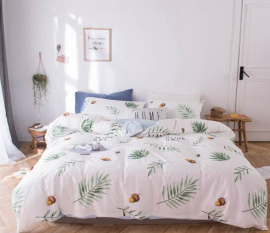 3D Matsuba Pine Cones 15172 Bed Pillowcases Quilt