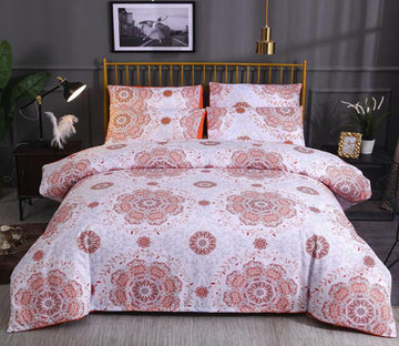 3D Red Totem Pattern 13064 Bed Pillowcases Quilt