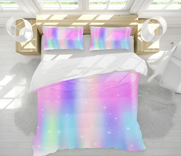 3D Colorful 60230 Bed Pillowcases Quilt