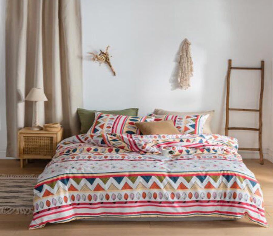 3D Red Totem Pattern 30052 Bed Pillowcases Quilt