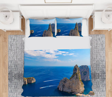 3D Beautiful Capri 012 Marco Carmassi Bedding Bed Pillowcases Quilt
