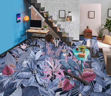 3D Grey Grove 10034 Andrea Haase Floor Mural