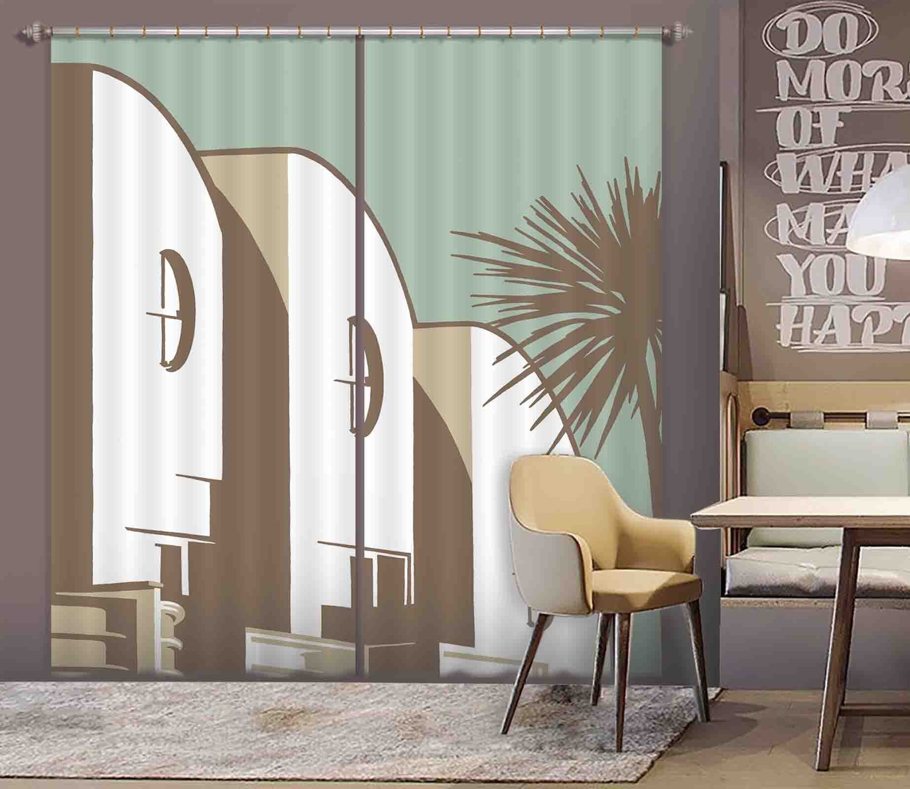 3D Sandbanks Banks Road 145 Steve Read Curtain Curtains Drapes Curtains AJ Creativity Home 