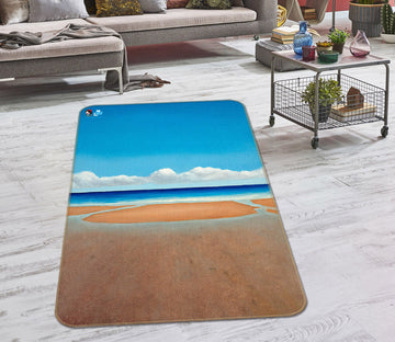 3D Beach 11163 Matthew Holden Bates Rug Non Slip Rug Mat