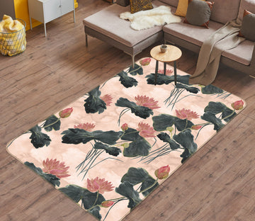 3D Lotus 26069 Non Slip Rug Mat
