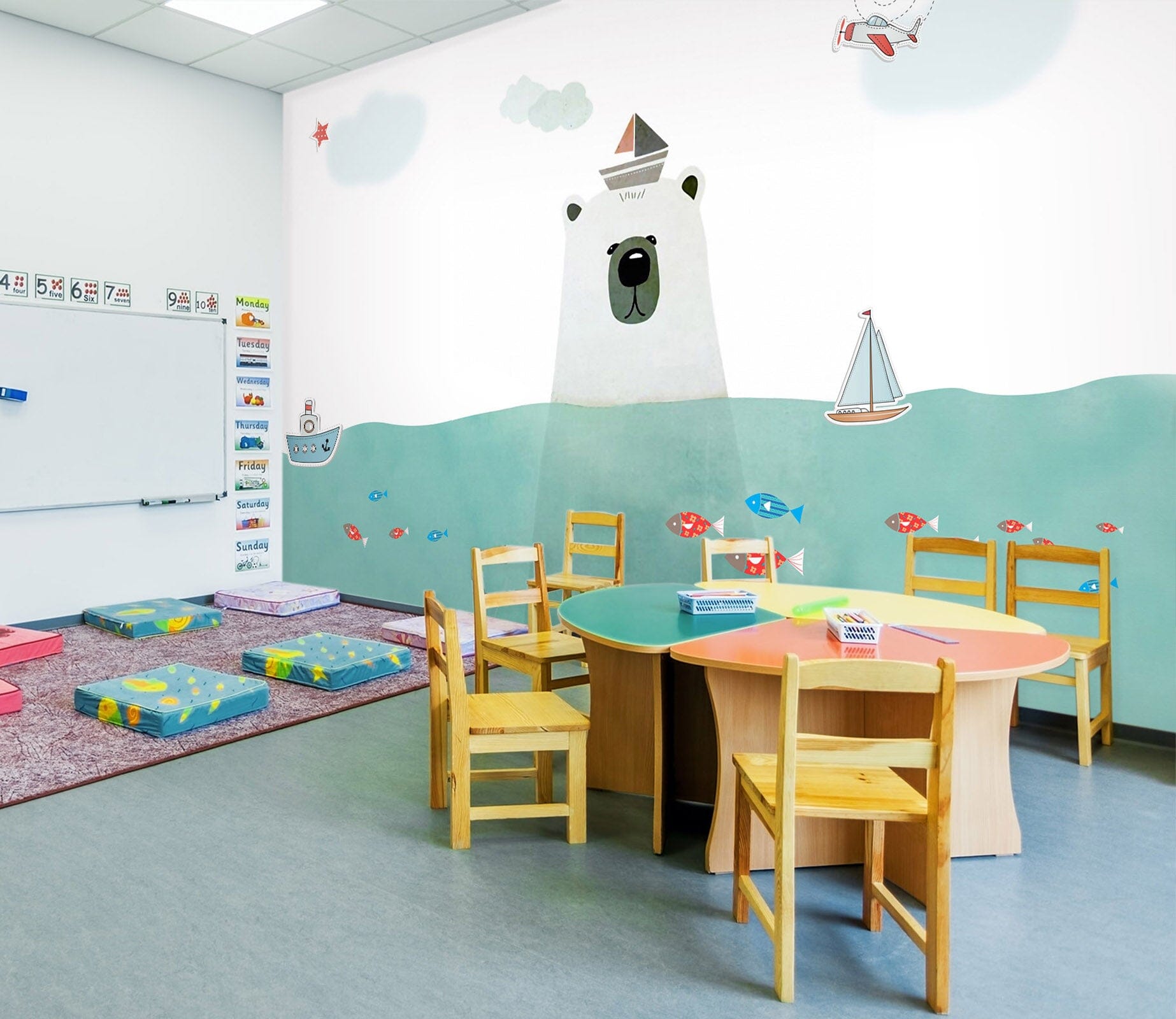 3D Sea Lighthouse 019 Wall Murals Wallpaper AJ Wallpaper 2 