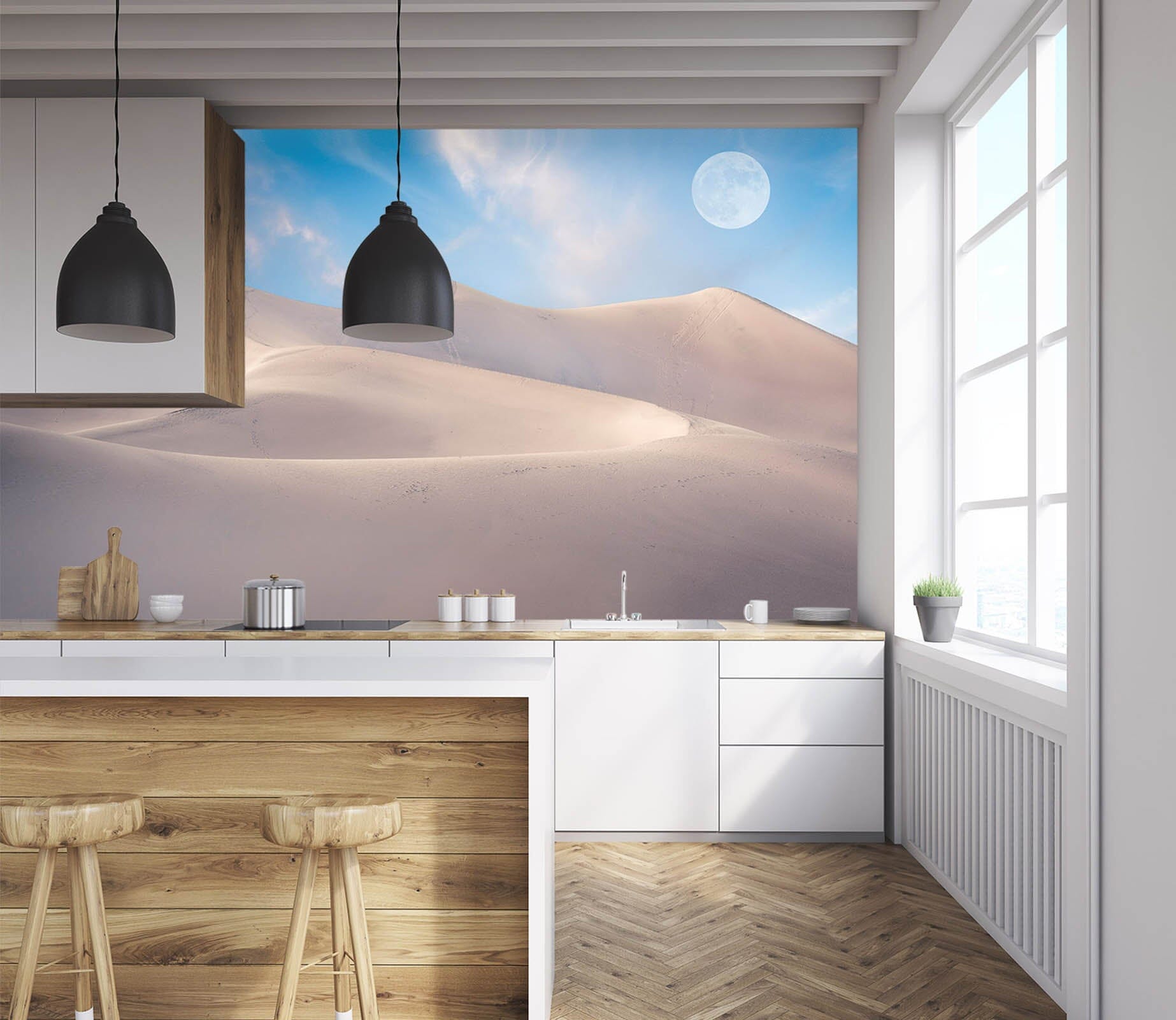 3D White Desert 1451 Marco Carmassi Wall Mural Wall Murals Wallpaper AJ Wallpaper 2 