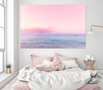 3D Pink Sky 023 Noirblanc777 Wall Sticker Wallpaper AJ Wallpaper 2 