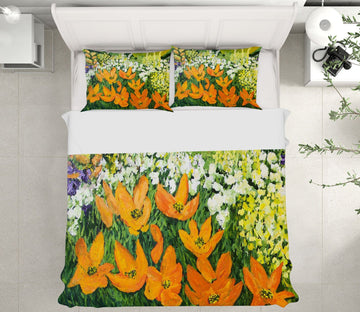 3D Field Of Poppies 1096 Allan P. Friedlander Bedding Bed Pillowcases Quilt Quiet Covers AJ Creativity Home 
