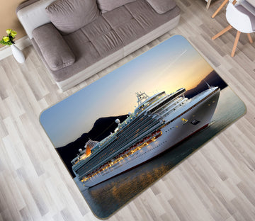 3D Steamship 68087 Vehicle Non Slip Rug Mat