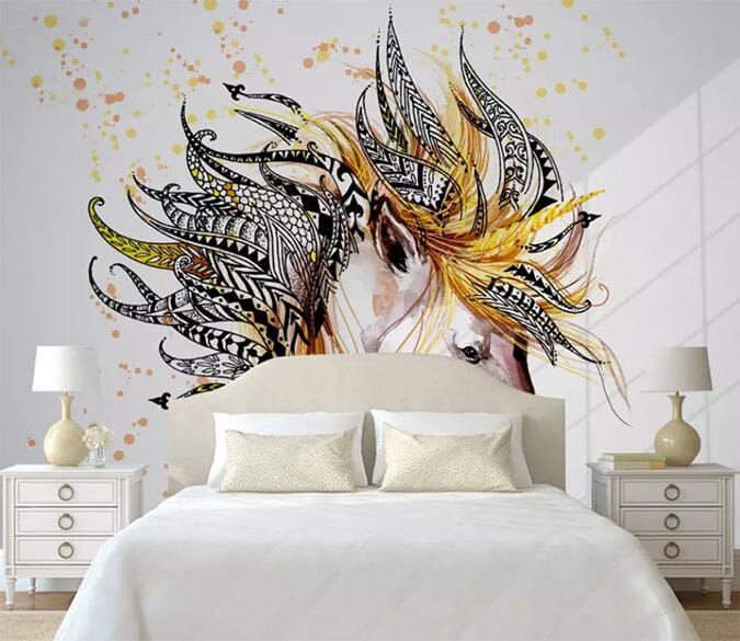 3D Colored Feathers 1589 Wall Murals Wallpaper AJ Wallpaper 2 