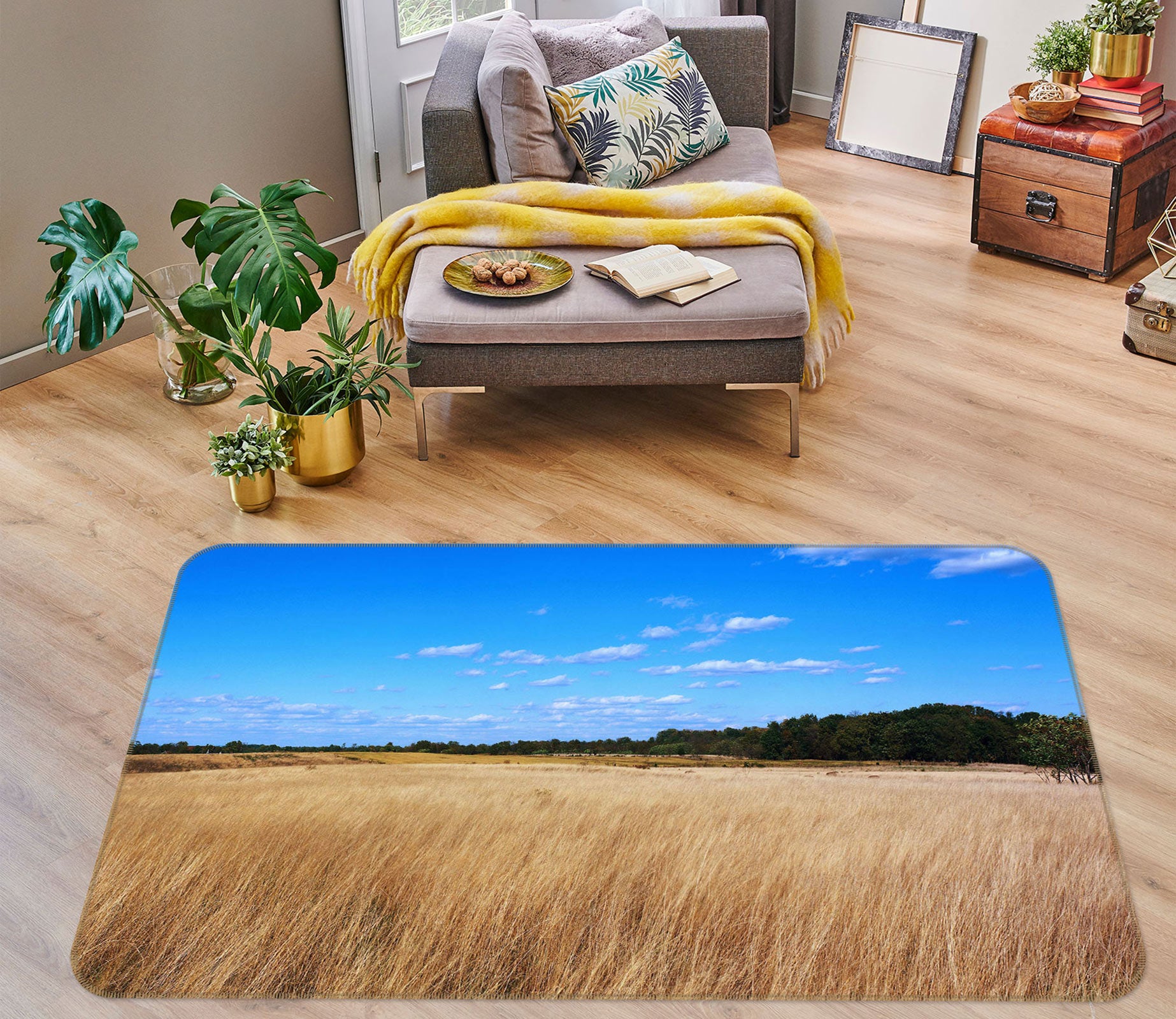 3D Paddy 75253 Non Slip Rug Mat