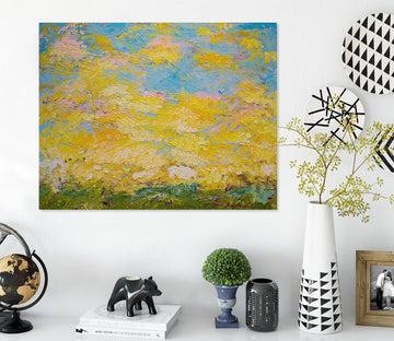 3D Yellow Graffiti 191 Allan P. Friedlander Wall Sticker Wallpaper AJ Wallpaper 2 