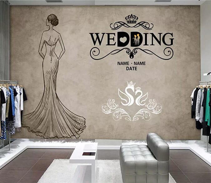 3D Long Skirts 2311 Wall Murals Wallpaper AJ Wallpaper 2 