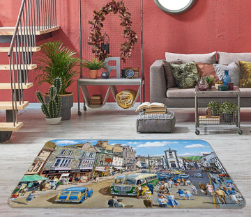 3D Keswick Cumbria1083 Trevor Mitchell Rug Non Slip Rug Mat Mat AJ Creativity Home 