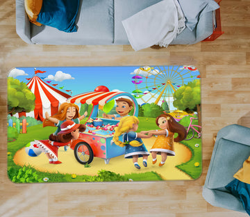 3D Child Playground 35230 Non Slip Rug Mat