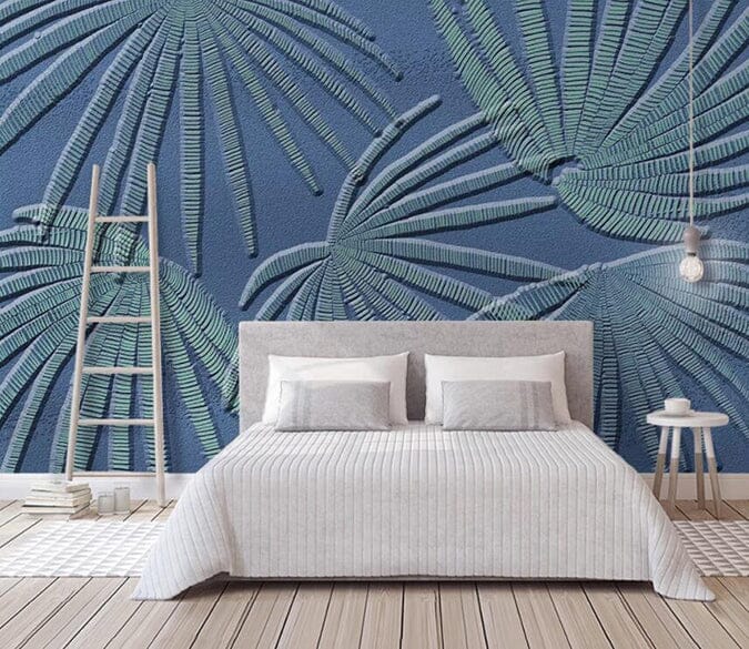 3D Carving Leaves 3030 Wall Murals Wallpaper AJ Wallpaper 2 