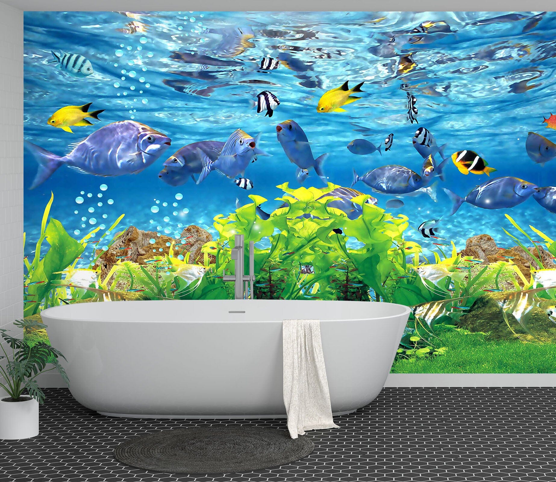 3D Underwater Park 1628 Wall Murals Wallpaper AJ Wallpaper 2 