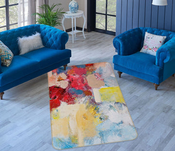 3D Color Graffiti 3001 Allan P. Friedlander Rug Non Slip Rug Mat Mat AJ Creativity Home 