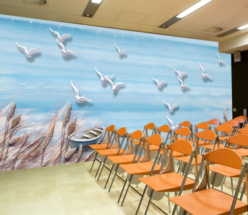 3D Flying Bird 3005 Wall Murals Wallpaper AJ Wallpaper 2 