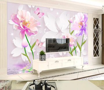 3D Flower 967 Wall Murals Wallpaper AJ Wallpaper 2 