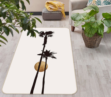 3D Coconut Tree 1094 Boris Draschoff Rug Non Slip Rug Mat Mat AJ Creativity Home 