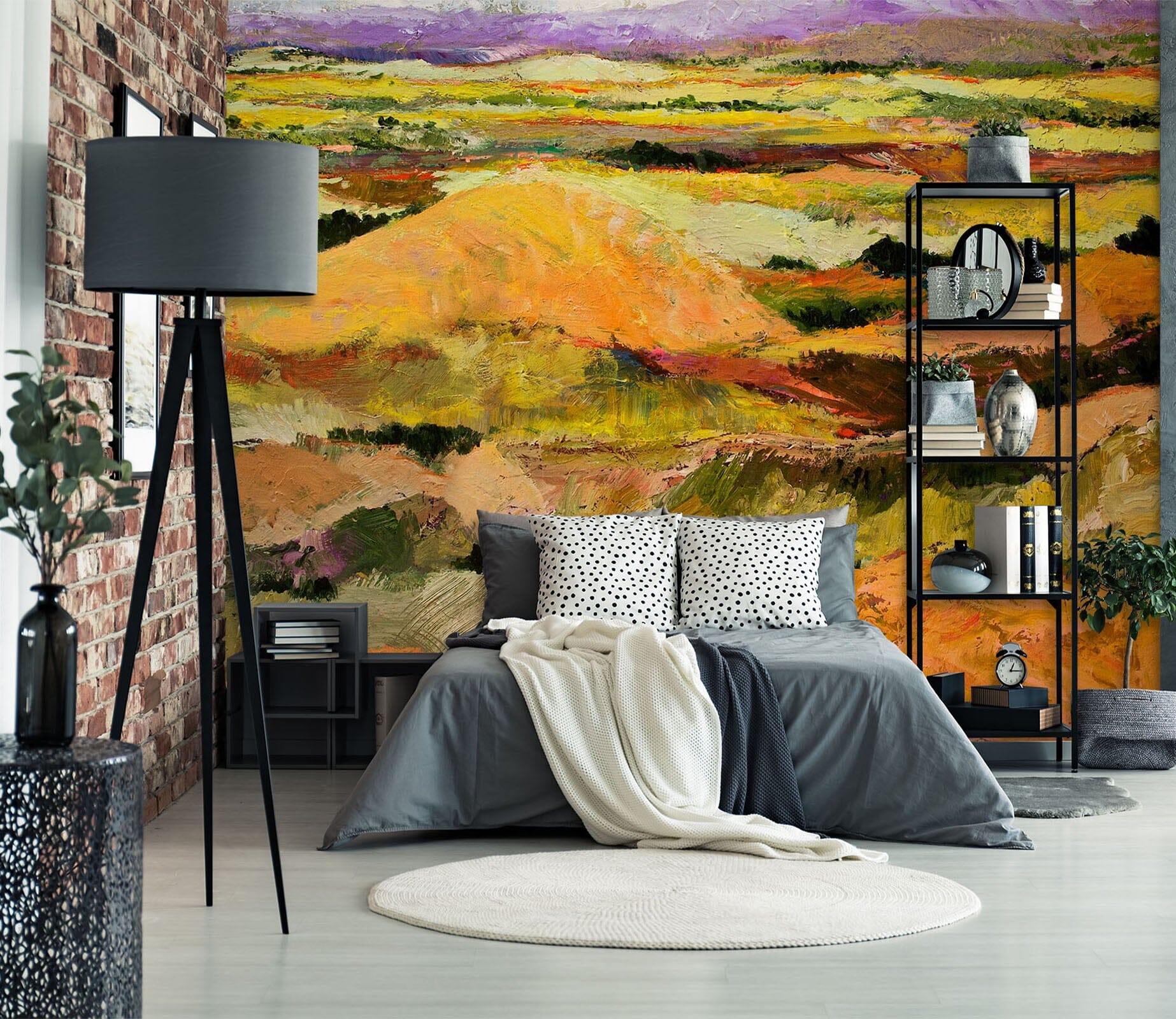 3D Golden Steppe 182 Allan P. Friedlander Wall Mural Wall Murals Wallpaper AJ Wallpaper 2 