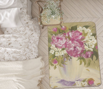3D Flower Bush 32202 Non Slip Rug Mat