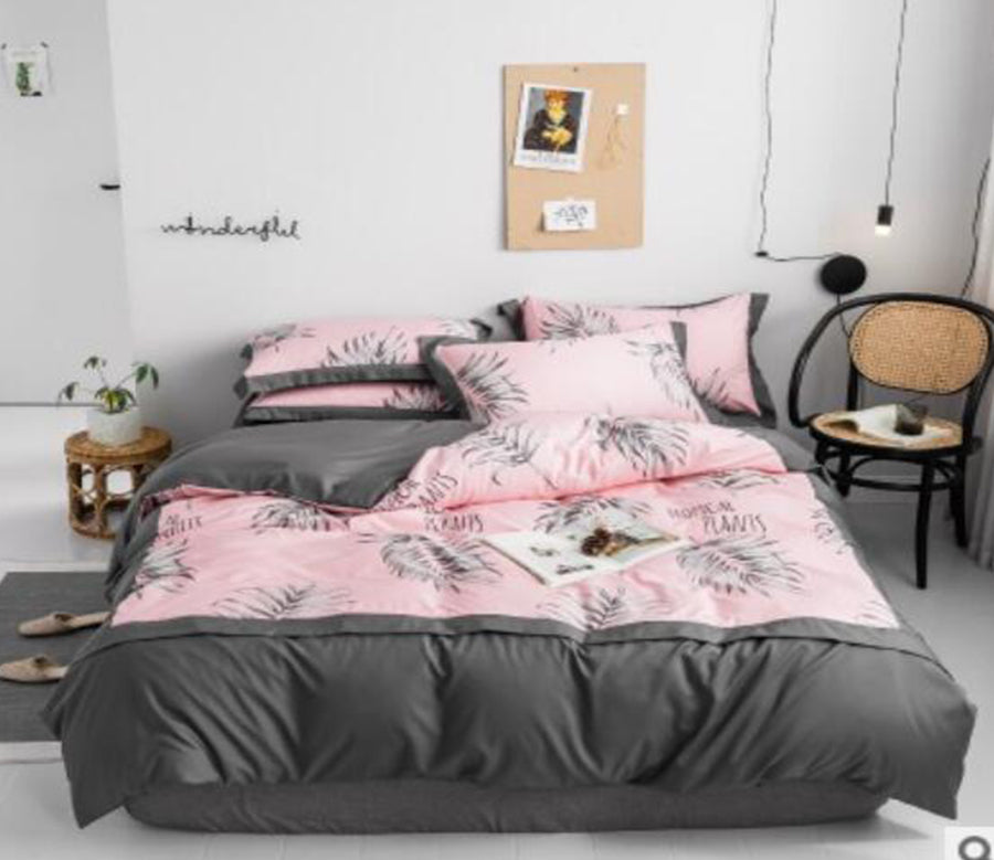 3D Leaves 40151 Bed Pillowcases Quilt