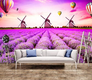 3D Lavender World 1929 Wall Murals Wallpaper AJ Wallpaper 2 
