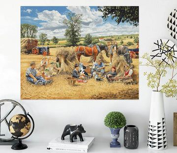 3D Harvest Lunch 038 Trevor Mitchell Wall Sticker Wallpaper AJ Wallpaper 2 