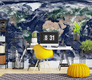 3D Earth's Surface 1095 Wall Murals