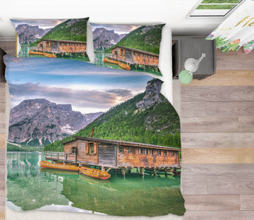 3D Forest Hill 054 Marco Carmassi Bedding Bed Pillowcases Quilt