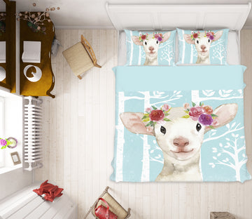 3D Sheep 18117 Uta Naumann Bedding Bed Pillowcases Quilt
