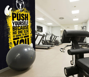 3D Yellow Letters 283 Wall Murals Wallpaper AJ Wallpaper 2 